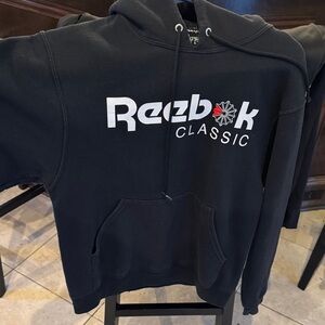 Reebok Classic Black Sweatshirt for Men